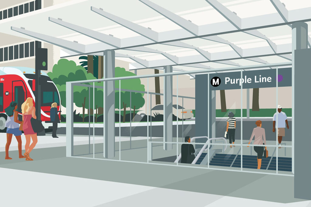 purple line metro westwood ca 90024
